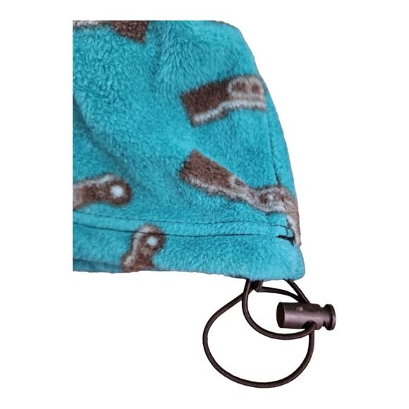 Trail Crest Womens Western Horseshoe Print Fleece Jacket Size M - Picture 4 of 5